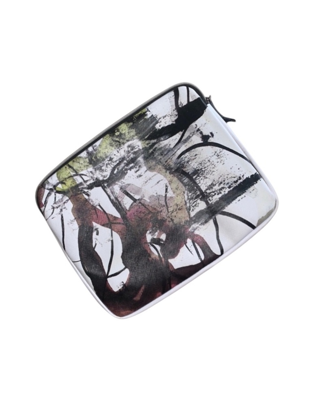 Proenza Scholer for Target clutch tablet case abstact forest, faux leather.
